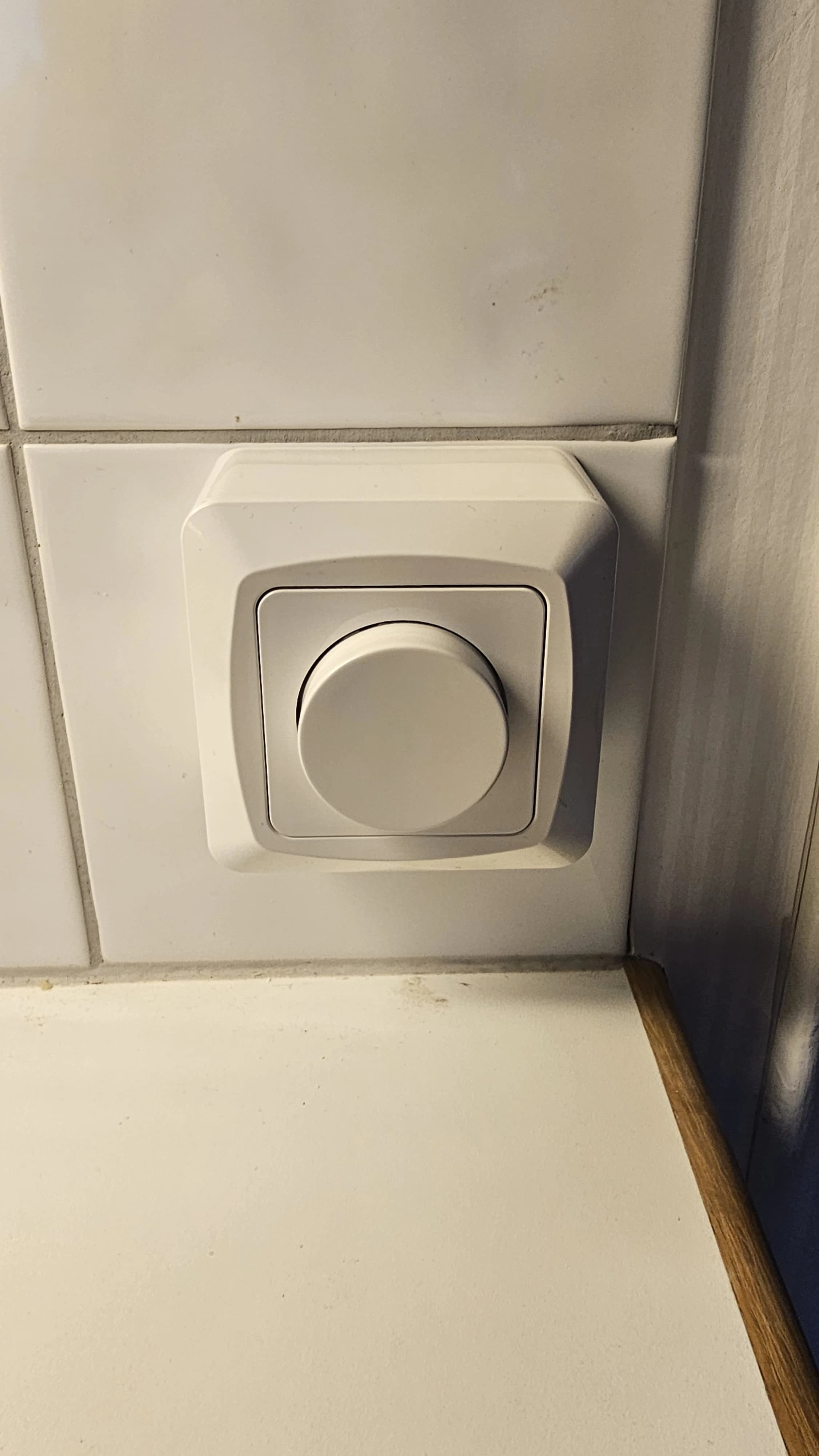 Installation av vriddimmer